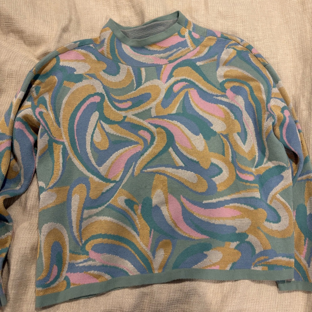 Maeve Multicolor Knit Sweater